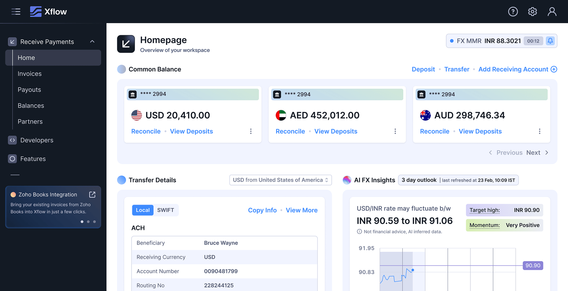 Xflow payments